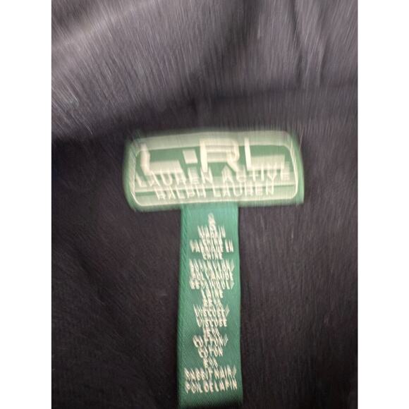 Ralph Lauren Active Sz S Wool Rabbit Hair Snap Button Tie Front Cardigan Sweater - Picture 6 of 8